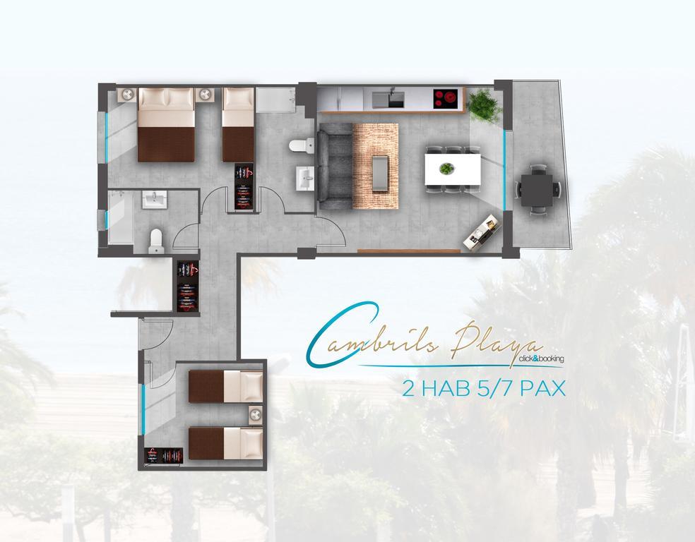 Apartamentos Cambrils Playa Spa Pokój zdjęcie