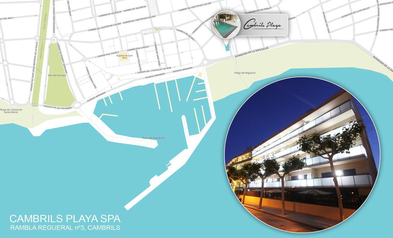 Apartamentos Cambrils Playa Spa Zewnętrze zdjęcie